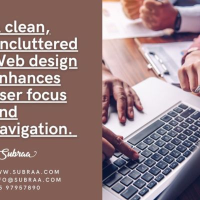 A Web Design Singapore requires more than just aesthetics— Subraa