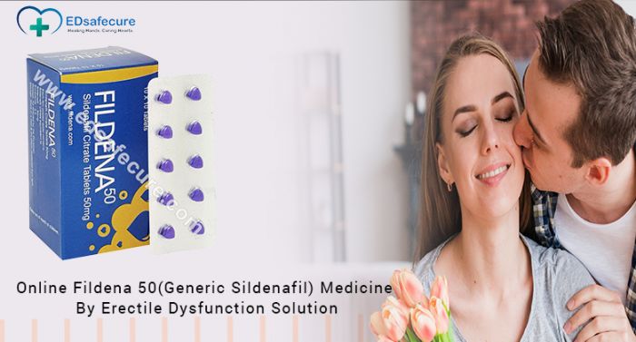 Buy Fildena 50 Pill Online | Low Price + Extra 10% 