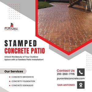 Best Concrete Stamped in San Antonio