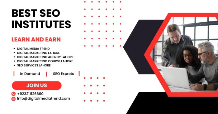 Top 5 Institutes for SEO Training in Lahore in 2024