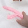 You can get the best pleasure by making a "tingling" sound