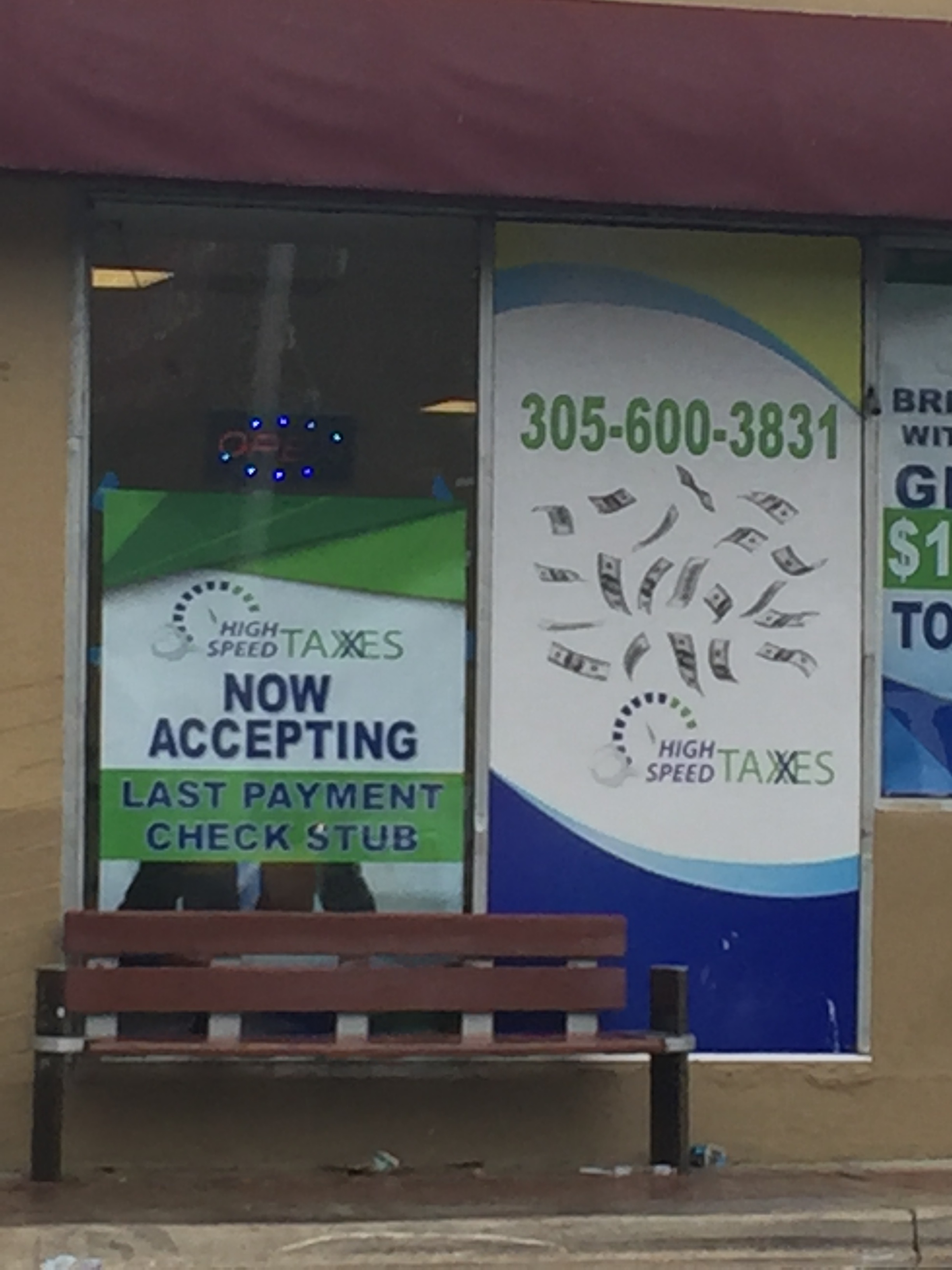 Local Tax office fast cash