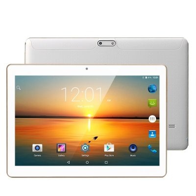 3G Android Tablet - 10.1 Inch IPS Screen, Android 4.4, 2GB RAM + 16GB ROM, Bluetooth 4.0, OTG